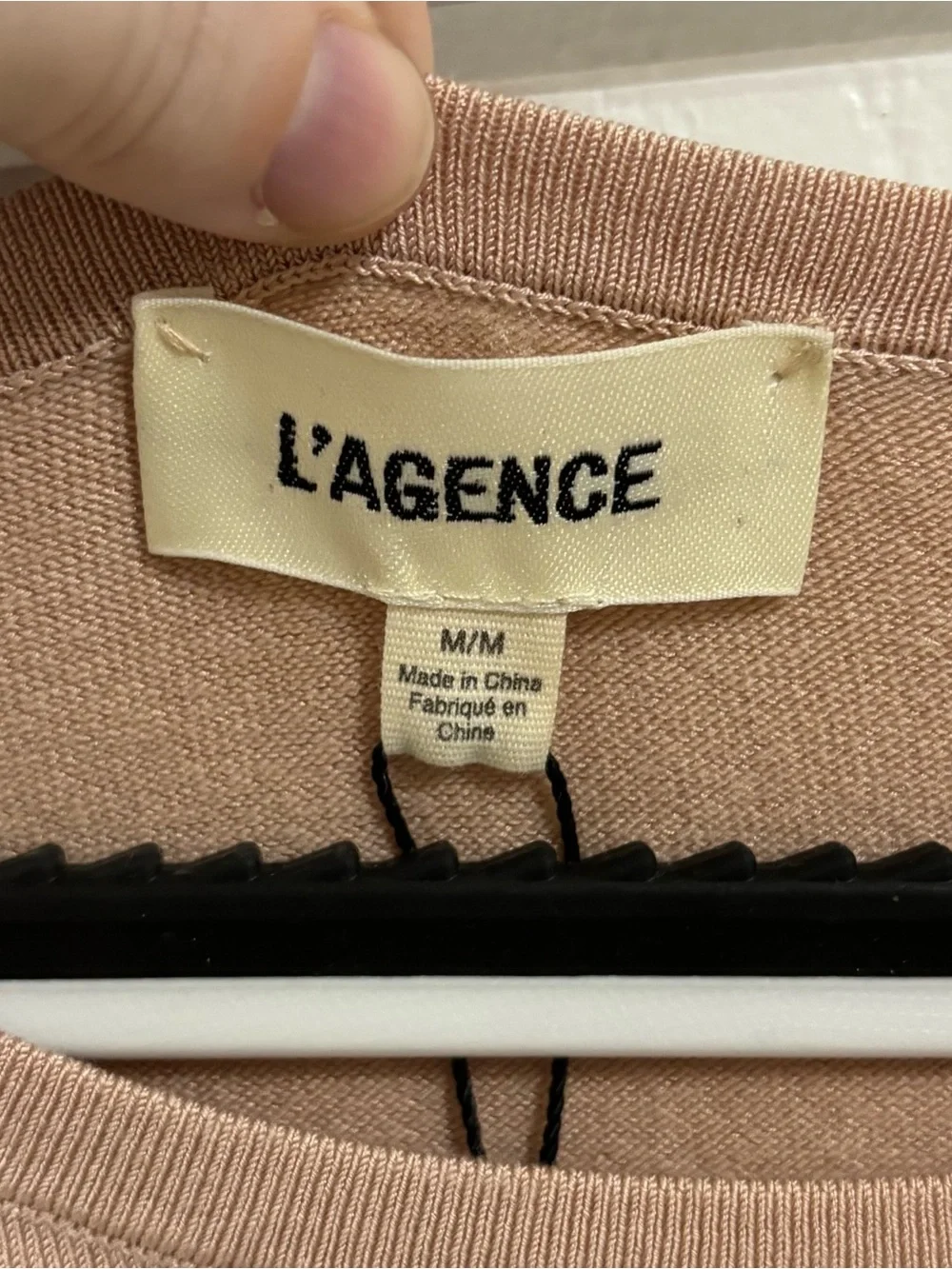 L'AGENCE Jocelyn Cutout Sweater